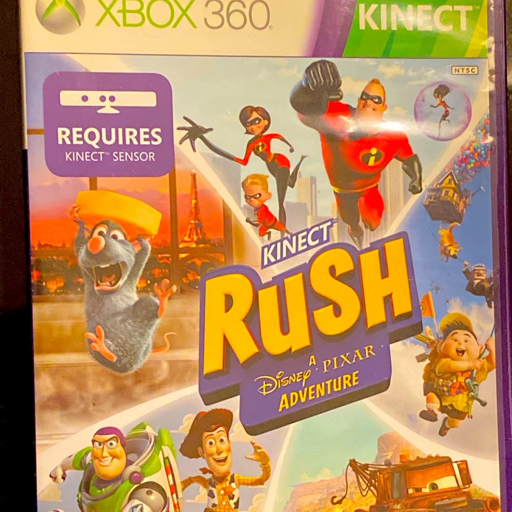 XBOX 360 Game KINECT RUSH Disney